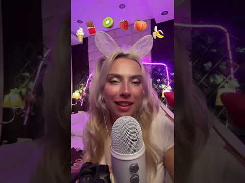 ASMR - FAKE yiyecekler 🍌#asmr #fake #yiyecekler #fakefood #mukbang #mukbangeatingshow