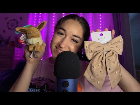 ASMR Random Trigger Assortment | Soft Speaking Whispers | ASMR Eating Chocolate | Tapping | Chatting