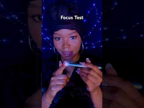 ASMR 🌱 Focus Test  #asmr #asmrvideo #shorts