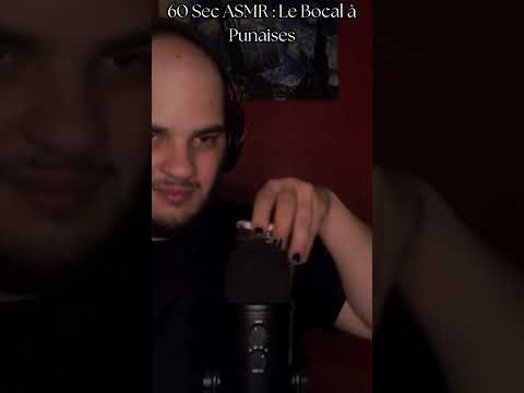 60 sec ASMR : Le Bocal à Punaises  #asmr #asmrfr