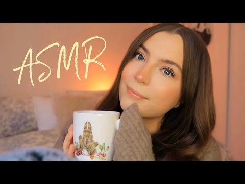 ASMR Cozy Coffee Chat ☕️ Clicky Whisper Ramble