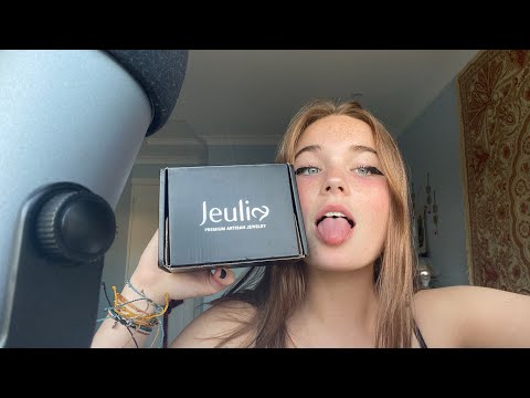 ASMR SOFT SPOKEN- UNBOXING FROM JEULIA