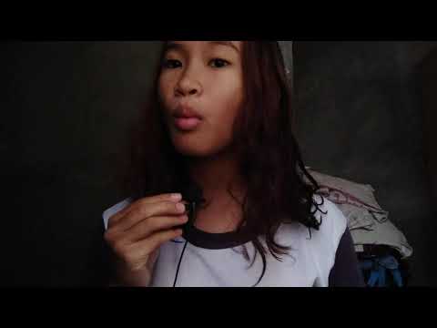 ASMR Inaudible whispering in 1 minute (Air eating) no talking🤤 Brain melting 🧠 (mini mic)