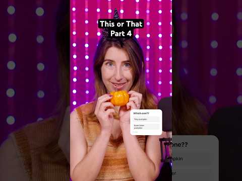 Part 4 This or That! #asmr #HolidayWithYouTube
