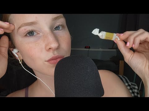 [ASMR] Whisper Ramble (life update while eating Carmel, and hand movements)