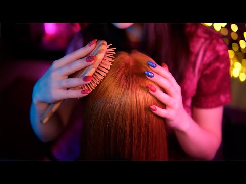 ASMR Gentle Hair Brushing 💎 No Talking