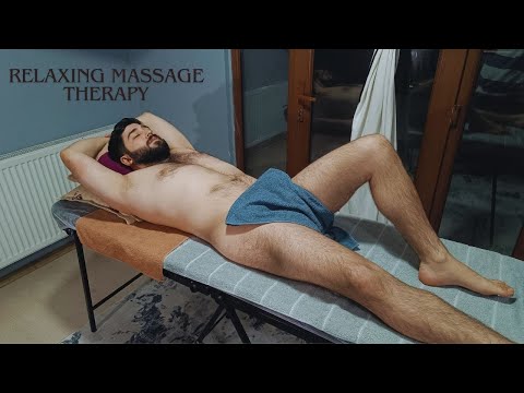 ASMR MASSAGE SESSION THAT WILL RELAX YOU IMMEDIATELY WHEN YOU WATCH IT - CHEST,LEG,BACK,FOOT MASSAGE