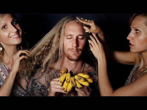 🍌🍌🍌Banana Hair Mask & Hair Brushing ASMR! Whisper Sleep Relaxation🍌🍌🍌