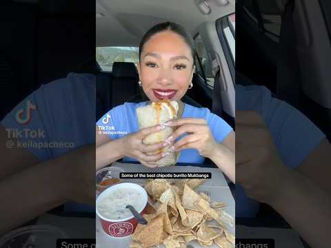 Chipotle #mukbang #shorts #eatingsounds #food #makeuptutorial