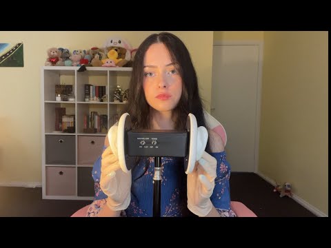 ASMR 3dio ear massage w/ gloves, gel & lotion 🪷