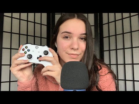 ASMR Gaming Tingles (Tapping, Button Clicking, and Whispering)