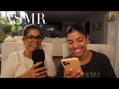 ASMR Q&A with my mom!!