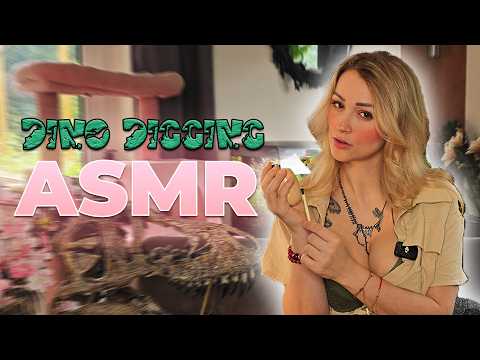 Satisfying Dino Egg Excavation ASMR: Digging Up a Mystery Dinosaur 🦖✨