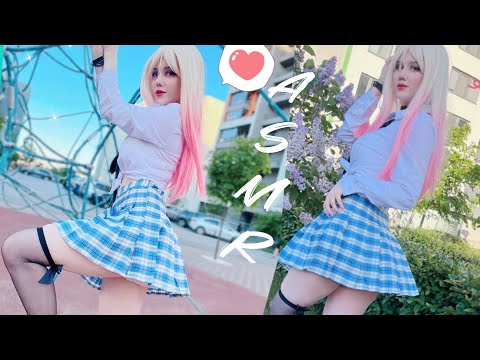 ♡ ASMR Stockings & Cloth Scratching / Marin Kitagawa Cosplay