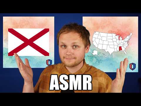 ASMR | 55 Pub Quiz 🍻 Questions about ALABAMA 🇺🇸 