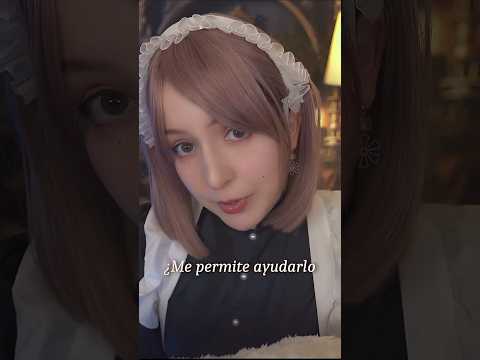 ⭐ASMR | Tu SIRVIENTA te relaja con flores 🌸🤍 mi caja tiene un secreto