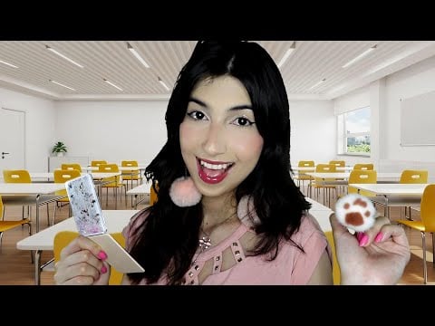 ASMR A patricinha fofa da sua sala te faz dormir 🩷✨ | Atenção pessoal