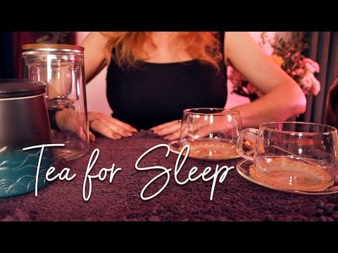 ASMR 🫖 Tea to Make You Sleepy 🫖 Leaves, Boiling, Dripping & Glass Tapping
