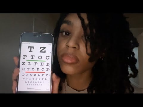 ASMR Eye Doctor Exam Roleplay