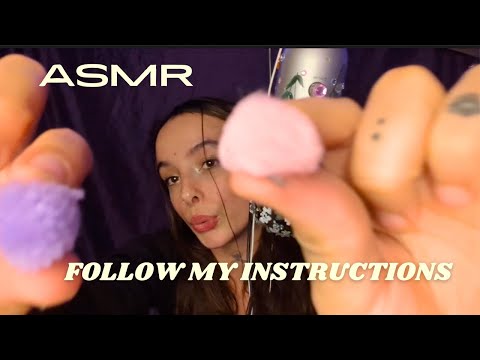 ASMR follow my instructions 💜🌸