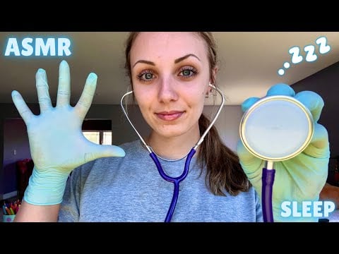 ASMR Sleep Doctor Roleplay! 😴 (Glove Sounds) 🧤