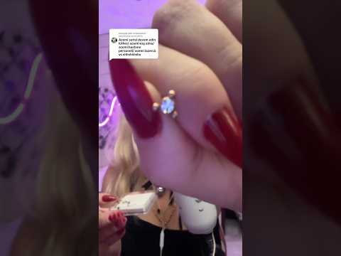 Acemi Pirsingçi Roleplay 😍#asmr #asmrsounds #roleplay #pirsin #piercing #asmrsleep
