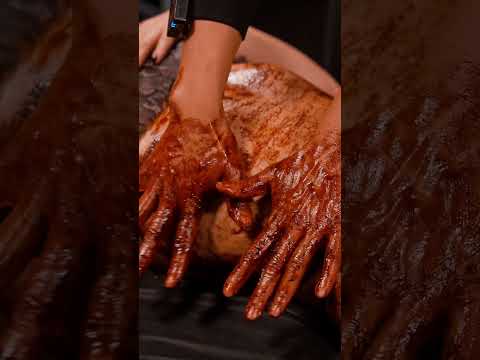 Chocolate Bliss | Relaxing foot and abdominal massage for Anna #asmr