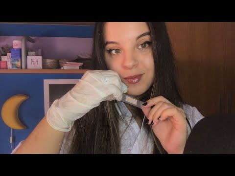 ASMR Roleplay Enfermera Cura Tus Heridas ♡ 100% Susurrado👩🏻‍⚕️