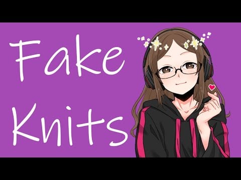 Fake Knits A Rabbit And Speaks When Prompted (ASMR Roleplay)