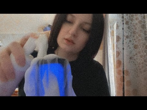 АСМР ЛОМАЮ МИКРОФОН ПЕНКОЙ🫧 ASMR BREAKING THE MICROPHONE WITH FOAM