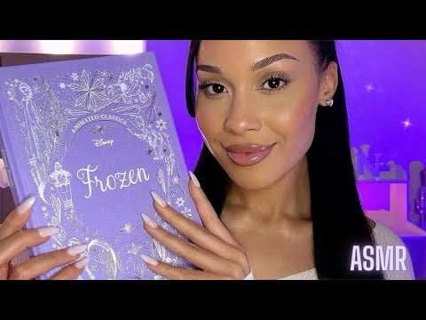 ASMR Reading You Disney's Frozen ⛸️❄️ Storytelling for Sleep 📖 Bedtime Fairytales