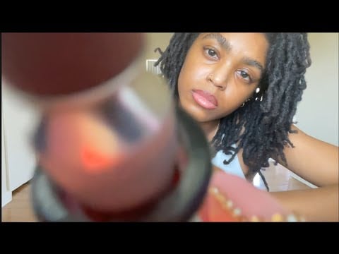 ASMR Doing Your Full Set Acrylic Nails 💅🏽