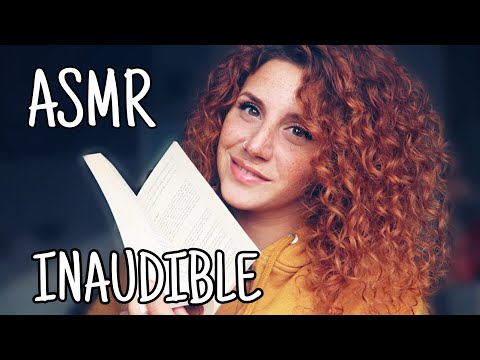 ASMR ita • 📖 LETTURA INAUDIBLE e INTENSE WHISPERING😴