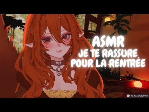 ASMR Back to school : Je te rassure pour la rentrée scolaire + astuces révisions