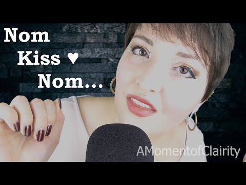 [ASMR] Intense Ear Eating ♥ Wet Mouth Sounds ♥ Kisses ~NO TALKING~