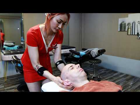 Ladyboy Thai Massage: Head & Face Massage (Part 1)