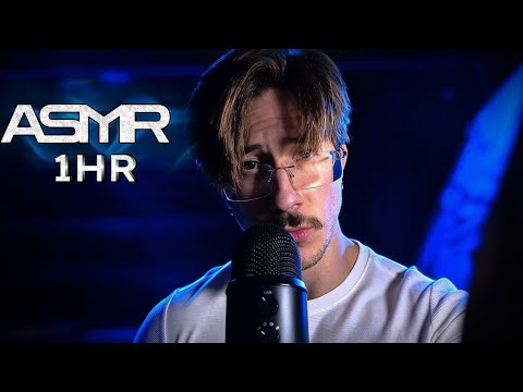 ASMR 1 HORA DE SONS DE BOCA (secos, molhados, pluck, comendo seu rosto, clickity clackity..)