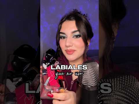 Probando💄LABIALES💄 que no uso❌ #asmr