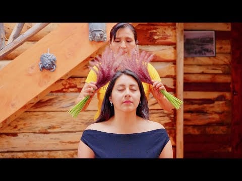 Esperanza's ASMR soft whispering massage, hair play, & energy cleansing for sleep & relaxation