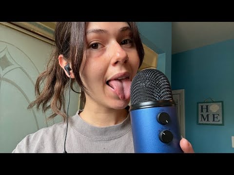ASMR Mouth Sounds Directly On Mic!! (This Will Make You Sleep SO FAST) 