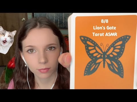 🦁 Lion’s Gate Portal 8/8 Tarot ASMR