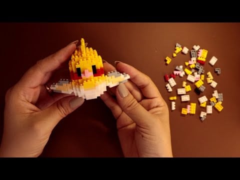 (ASMR) Peça por peça, Montagem final da Miniatura/Bloco