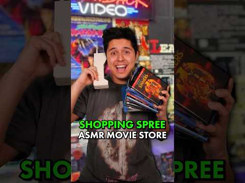 Collector's Movie Store Shopping Spree! | ASMR Roleplay