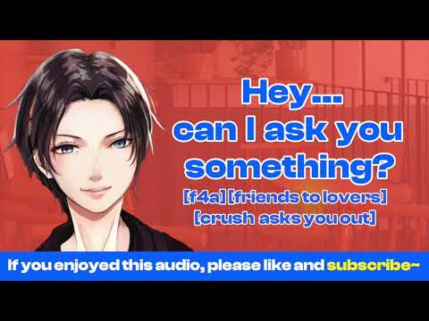[friends to lovers] [f4a] Running into your crush at a cafe [confession] [you make me nervous]