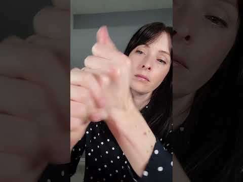 Applying Shea Butter Hand Cream #asmr