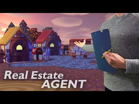 Cozy Animal Crossing Real Estate Agent | ASMR Roleplay