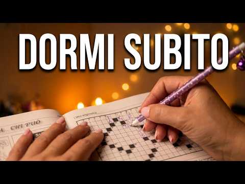 Dormi in 10 minuti con l'Enigmistica ASMR 💤