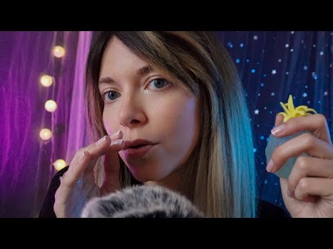 ASMR Mouth Sounds + PROPS para Dormir BIEN RAPIDO | Love ASMR en español ^¨^