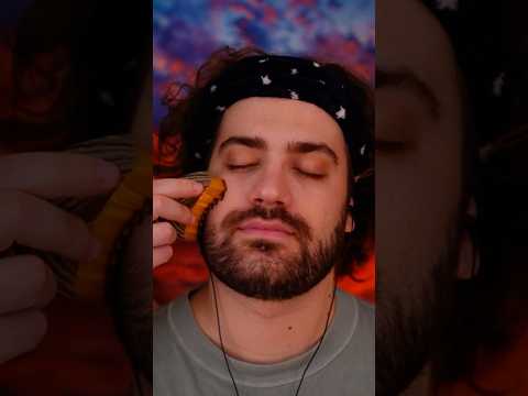I convinced my boyfriend to be in an ASMR video #asmr