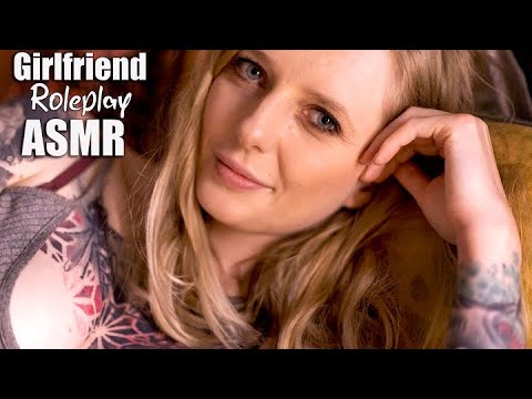 ASMR Good Night Kisses 💋 Kissing You to Sleep Girlfriend Roleplay